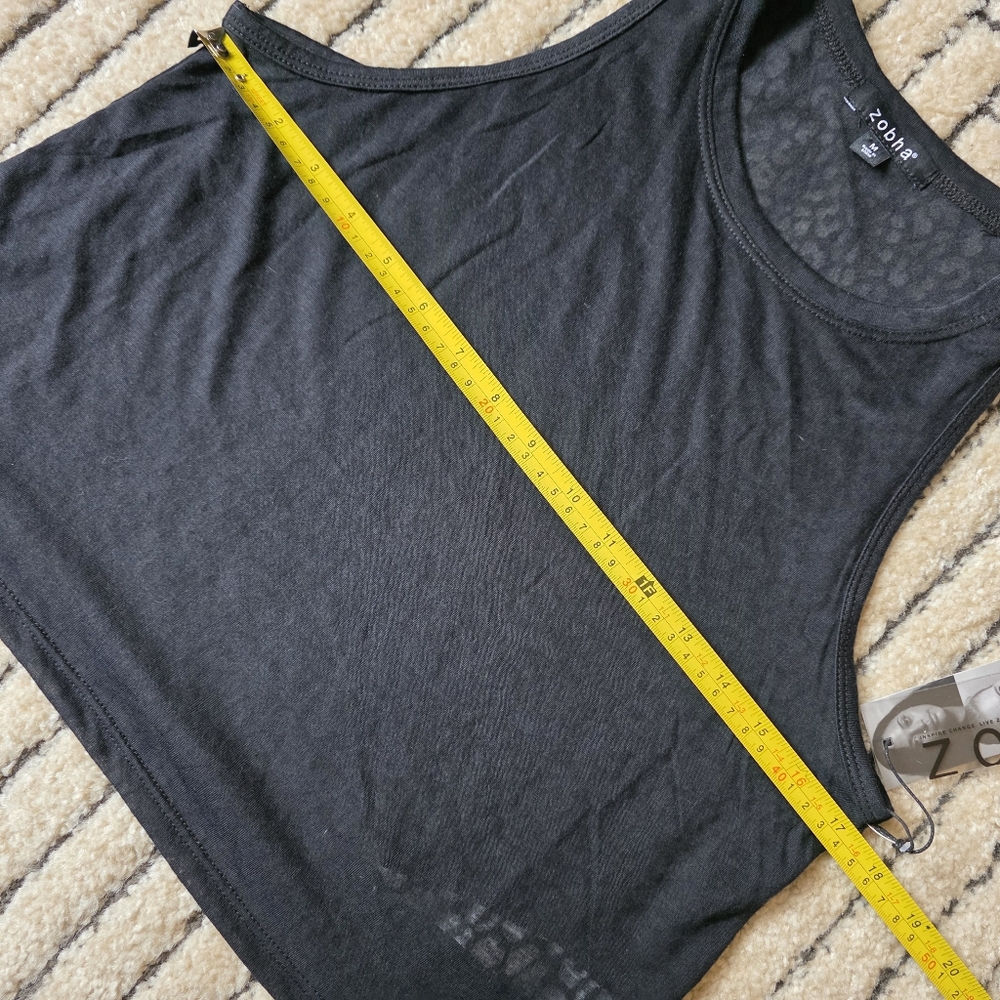 Semi-sheer Leopard Tank - Picture 7 of 7